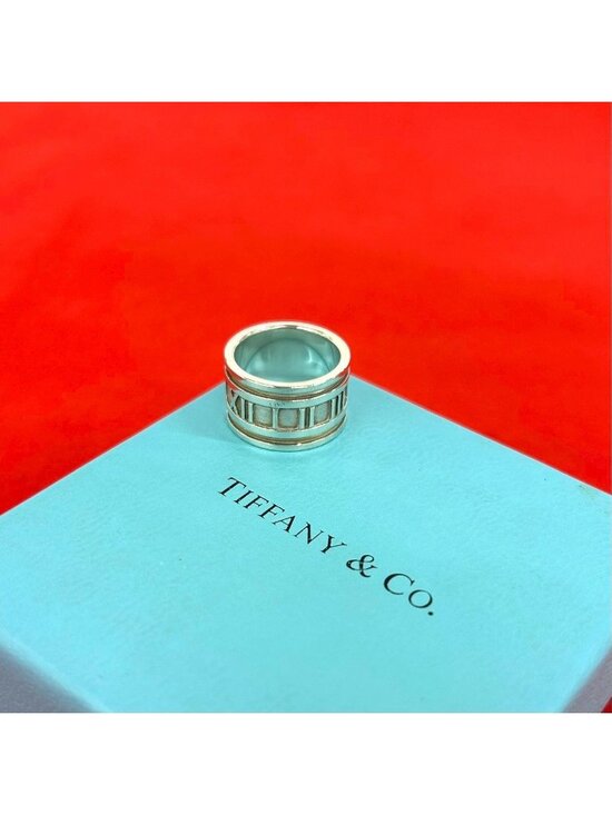 Tiffany & Co. Jewelry - Tiffany & Co Atlas Wide Ring 925 Sterling Silver